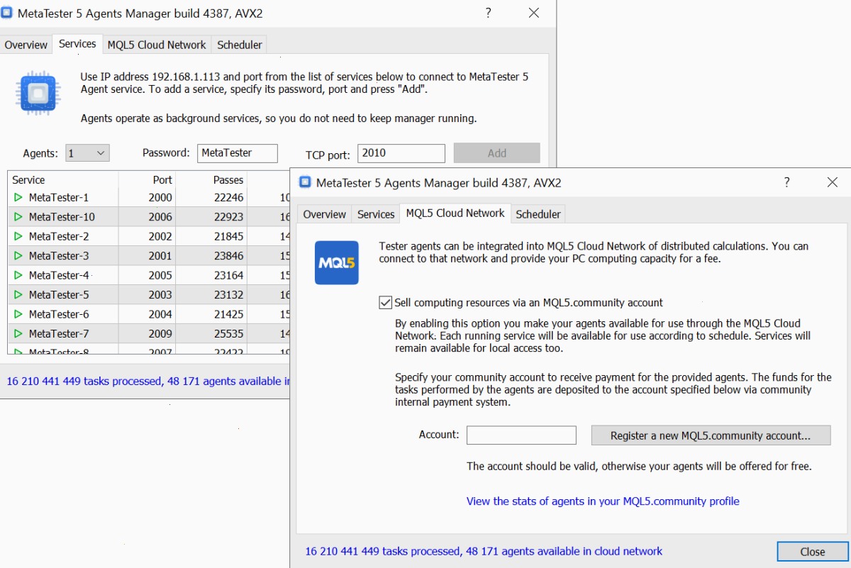 加入 MQL5 云网络,开始赚钱